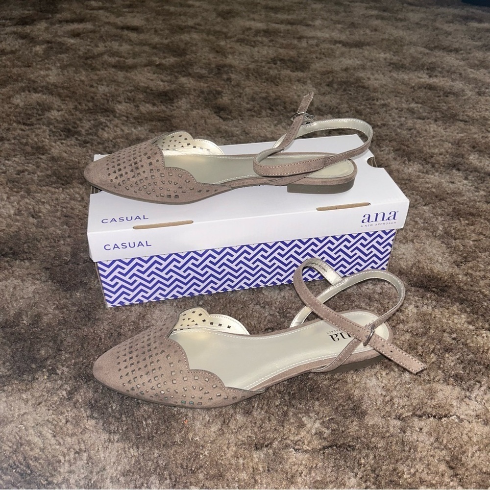 BRAND NEW a.n.a Dandy Porchini Sandals 8.5 - Picture 3 of 6